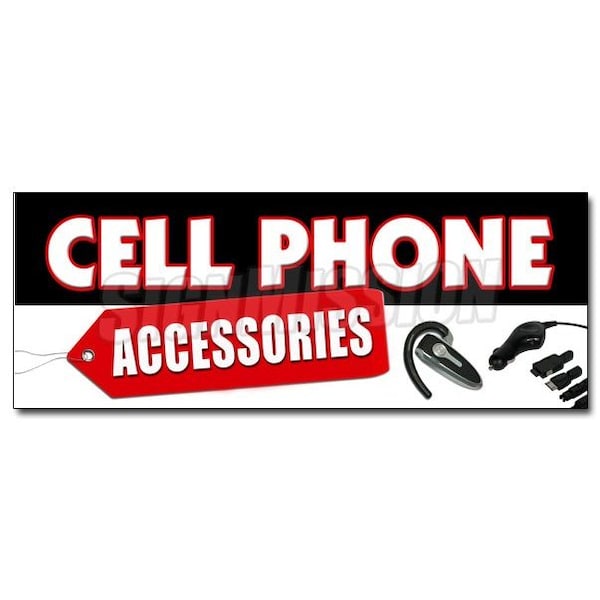 CELL PHONES ACCESSORIES DECAL sticker mobile wireless chargers cases, D-36 Cell Phones Accessories
